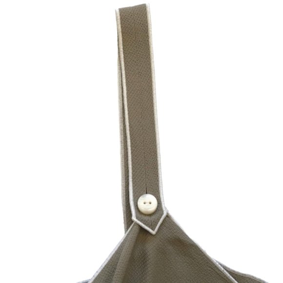 Rag & Bone Tia Overalls Jumpsuit Womens 6 Medium Olive Green Twill Jacquard Bib - Picture 8 of 13